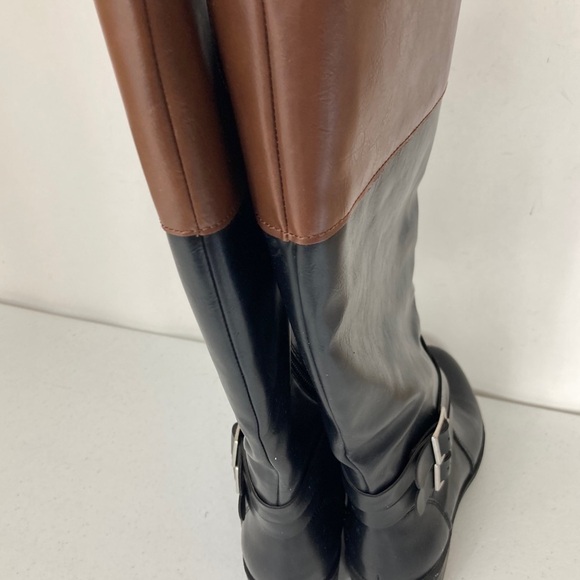 Arizona Side Zip up Riding Boots Sz 7 1/2 - Picture 5 of 12